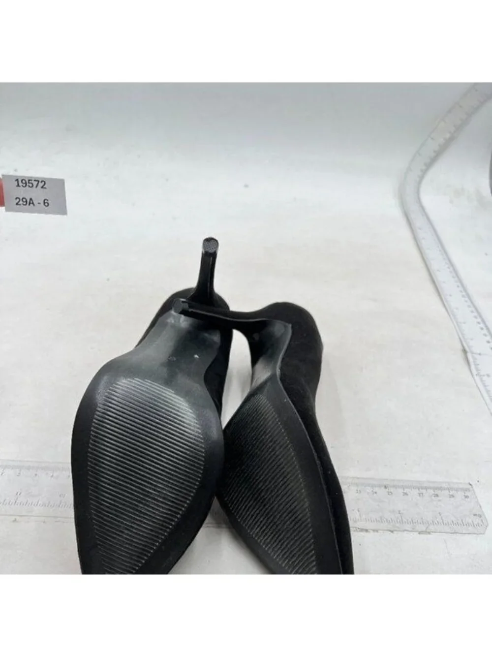 Women's High Heels Pumps Closed Pointed Toe Stiletto Heels Dress Black Shoe